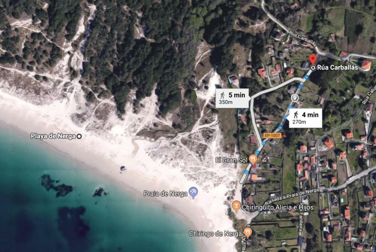 Casa De Rilo ,Para 6/8 En La Playa De Nerga Ио Экстерьер фото